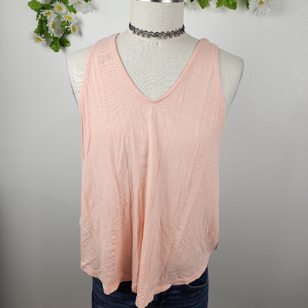 Eddie Bauer Women's Pink Sleeveless Top Sz Medium